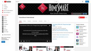 HomeSmart International - YouTube