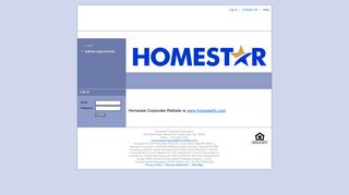 Homestar Financial Corporation : Home