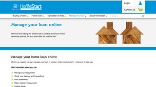 Existing customers - manage your loan - HomeStart Finance