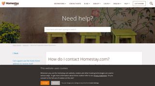 How do I contact Homestay.com? | Homestay.com Help