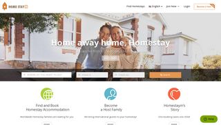 Homestay - Find and book host families worldwide
