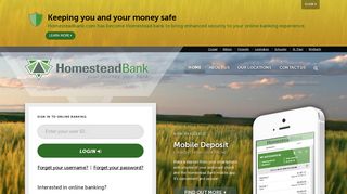 Homestead Bank: We take a common-sense approach to consumer ...