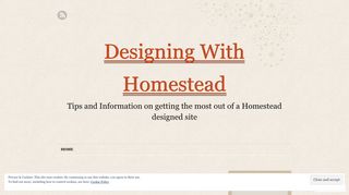 SiteBuilder Plus | Designing With Homestead