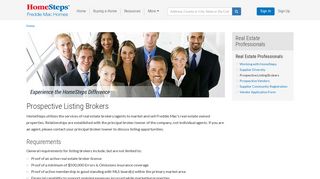 Prospective Listing Brokers | HomeSteps.com