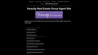 Veracity Real Estate Group Agent Site