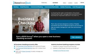 Business Checking Accounts | HomeStreet Bank