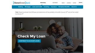 Check My Loan Login | HomeStreet Bank