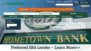 Business Banking | bankHometown - Hometown Bank