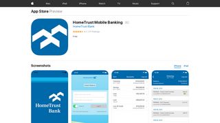 HomeTrust Mobile Banking on the App Store - iTunes - Apple