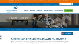 Online Banking | Internet Banking | HomeTrust Bank
