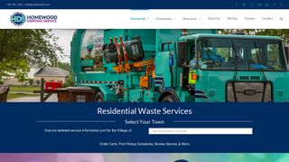 Residential Services | Homewood Disposal Service