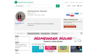 Homework Hound Teaching Resources | Teachers Pay Teachers