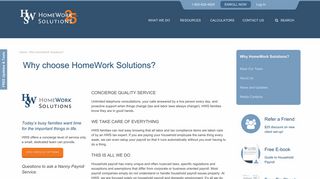 Why choose HomeWork Solutions?