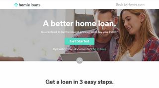 A better way to get a home loan - Homie
