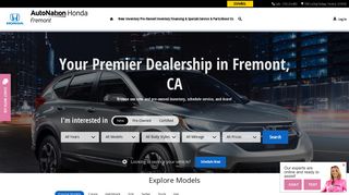 AutoNation Honda Fremont: Honda Dealer Near Me Fremont, CA