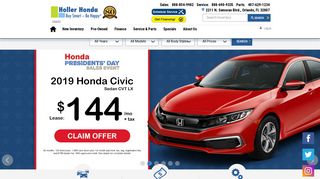 New Honda Models & Used Car Inventory | Holler Honda | Orlando ...