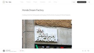 Honda Dream Factory | The Dots