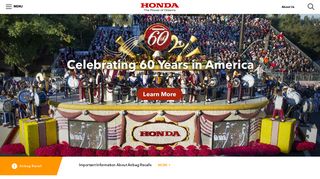 American Honda Motor Co., Inc. - Official Site