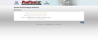 Honda ProFirst Repair Network
