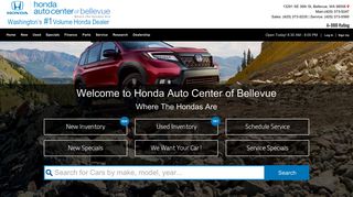Honda Auto Center of Bellevue: Car Dealership in Bellevue, WA