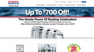 Honda Marine – 4-Stroke Outboard Motors, Parts, Accessories ...