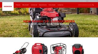 Honda Power Equipment | Lawnmowers, Generators, Pumps, Engines