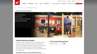Honda Powerhouse Dealers - Honda Powersports
