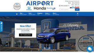 Knoxville Area New and Used Honda Cars | Alcoa's Airport Honda ...