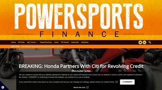 Honda Partners With Citi for Revolving Credit Program - PowerSports ...