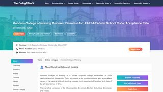 Hondros College of Nursing Reviews, Financial Aid, FAFSA/Federal ...