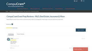 CompuCram Exam Prep Reviews - MLO, Real Estate, Insurance & More