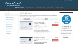 Exam Prep Products - CompuCram