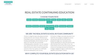 Hondros Online - Real Estate Continuing Education