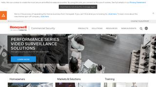 Home Page | Honeywell Commercial Security