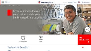 Hong Leong Bank - Business Current Account