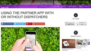 Using the Partner App With or Without Dispatchers - HONK