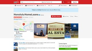 Honolulu HomeLoans - 47 Reviews - Mortgage Brokers - 98-1247 ...