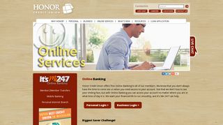Online Banking - Honor Credit Union