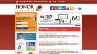 Honor Credit Union | Online Banking Community