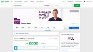 HonorHealth Employee Benefit: Employee Discount | Glassdoor