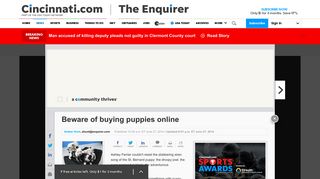 Beware of buying puppies online - Cincinnati Enquirer
