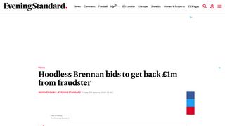 Hoodless Brennan bids to get back £1m from fraudster | London ...