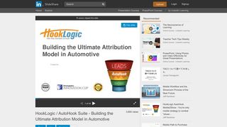HookLogic / AutoHook Suite - Building the Ultimate Attribution Model …