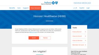 Hoosier Healthwise (HHW) | Anthem BlueCross BlueShield - Indiana ...