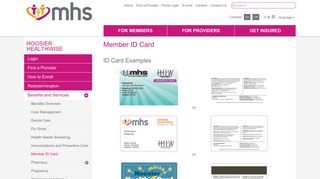 Member ID Card - MHS