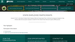 State Employee Participants - Auditor - IN.gov
