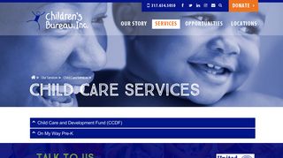 Child Care Services – Children's Bureau, Inc