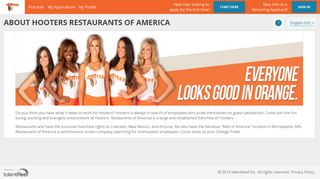 About Hooters Restaurants of America - talentReef Applicant Portal