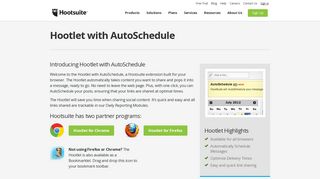 Hootlet Link Share Tool - Hootsuite
