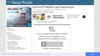 How to Login to the HooToo HT-ND006 - SetupRouter